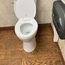 🚽 New toilet installation completed at a Manassas store by Peregrina Plumbing Thumbnail