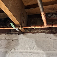Another clean and code compliant plumbing repair completed by Peregrina Plumbing Company Inc. in Vienna, Virginia Thumbnail
