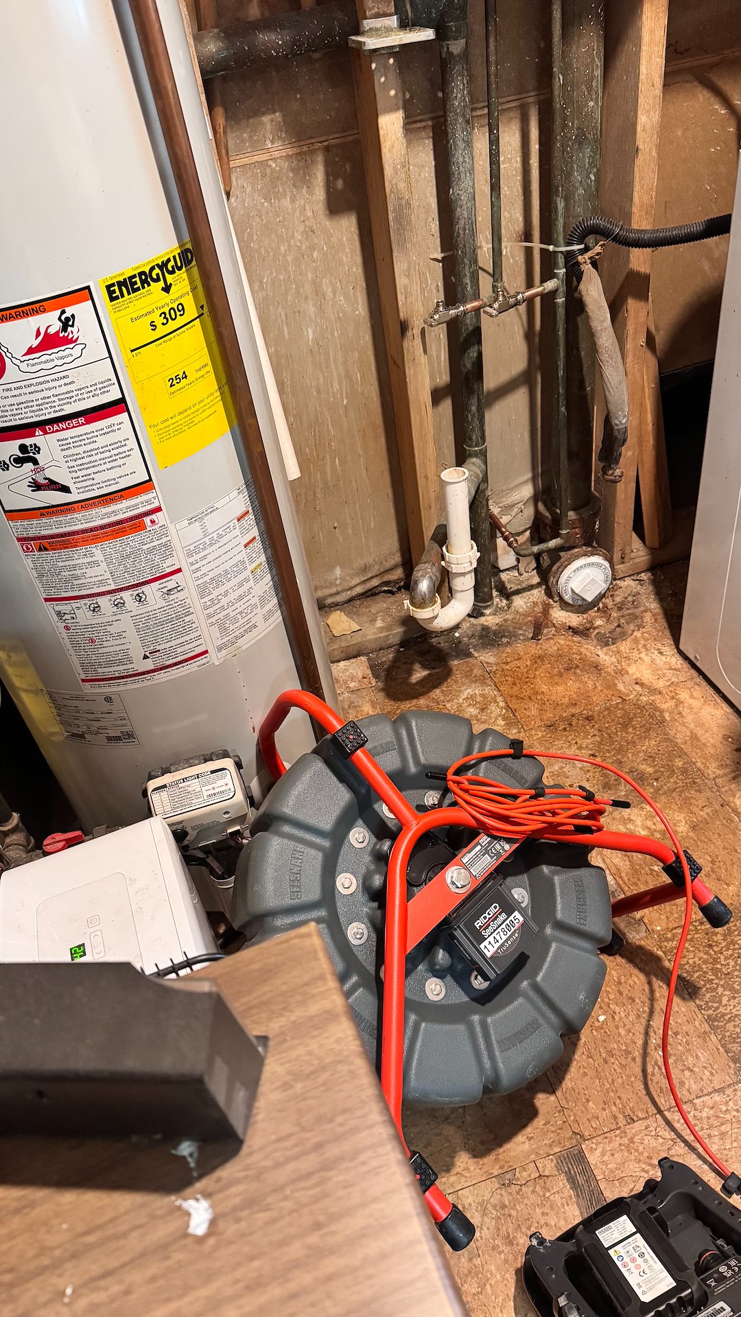 Collapsed Sewer Camera inspection and location in Alexandria, Virginia 