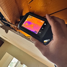 Leak diagnostics and thermal camera imaging in falls church for a persistent shower leak that was hard to locate Thumbnail