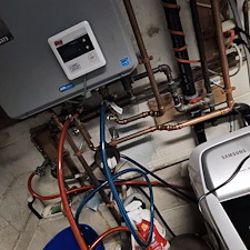 Yearly-Maintenance-Flushing-a-tankless-water-heater-in-Burke-Virginia 0